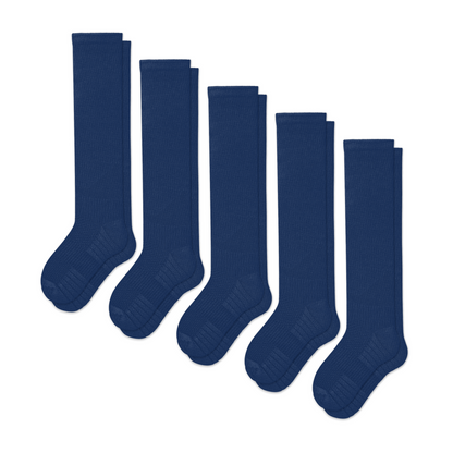 Blue Compression Socks